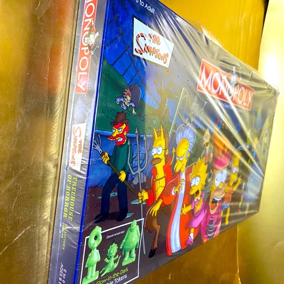 MONOPOLY THE SIMPSONS TREEHOUSE OF HORROR COLLECTOR’S EDITION 2005 NEW SEALED - Picture 11 of 16